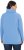 Ulla Popken Drawstring Collar Long Sleeve Sweatshirt Light Cornflower - Collegetröjor & hoodies - 