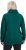 Ulla Popken Drawstring Collar Long Sleeve Sweatshirt Teal Green - Collegetröjor & hoodies - 