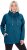 Ulla Popken Drawstring Collar Long Sleeve Sweatshirt Cerulean - Collegetröjor & hoodies - 