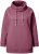 Ulla Popken Drawstring Collar Long Sleeve Sweatshirt Dark Rose - Collegetröjor & hoodies - 