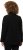 Ulla Popken Modular Fleece Zip Front Jacket Black - Collegetröjor & hoodies - 