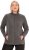Ulla Popken Modular Fleece Zip Front Jacket Graphite Grey - Ulla Popken - 