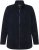 Ulla Popken Modular Fleece Zip Front Jacket Navy - Collegetröjor & hoodies - 