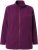 Ulla Popken Modular Fleece Zip Front Jacket Dark Cherry - Collegetröjor & hoodies - 