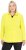 Ulla Popken Modular Fleece Zip Front Jacket Lime - Collegetröjor & hoodies - 