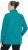 Ulla Popken Modular Fleece Zip Front Jacket Emerald - Collegetröjor & hoodies - 