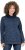 Ulla Popken Teddy Collar Printed Sweatshirt Navy - Collegetröjor & hoodies - 