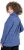 Ulla Popken Teddy Collar Printed Sweatshirt Atlantic Blue - Collegetröjor & hoodies - 