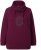 Ulla Popken Rhinestone Snowflake Turtleneck Sweatshirt Dark Ruby - Collegetröjor & hoodies - 