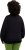 Ulla Popken Gathered Sleeve Oversized Fit Sweatshirt Black - Collegetröjor & hoodies - 