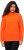 Ulla Popken Collared Long Sleeve Sweatshirt Tangerine - Collegetröjor & hoodies - 