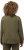 Ulla Popken Contrast Color Zip Up Sweatshirt Loden Green - Collegetröjor & hoodies - 