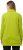 Ulla Popken GLOW Lettered Collared Sweatshirt Apple Green - Collegetröjor & hoodies - 