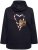 Ulla Popken Sparkling Candy Cane Graphic Sweatshirt Black - Collegetröjor & hoodies - 