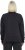 Ulla Popken Quick Drying College Collar Sweatshirt Black - Collegetröjor & hoodies - 