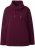 Ulla Popken Chain Fringe Smooth Fleece Sweatshirt Dark Wine Red - Collegetröjor & hoodies - 