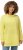 Ulla Popken Embossed Letter Sweatshirt Lemon Yellow - Collegetröjor & hoodies - 