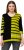 Ulla Popken Mixed Stripe 3/4 Sleeve Colorblock Sweater Apple Green - Collegetröjor & hoodies - 