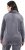 Ulla Popken Velour Loungewear Jacket Dark Grey - Collegetröjor & hoodies - 
