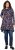 Ulla Popken Floral Stand-Up Collar Flounce Panel Sweatshirt Black - Collegetröjor & hoodies - 