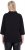 Ulla Popken Decorative Chain Collar Sweatshirt Black - Collegetröjor & hoodies - 