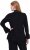 Ulla Popken Flared Sleeve Turtleneck Sweater Black - Collegetröjor & hoodies - 