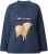 Ulla Popken Let It Snow Sequins Sweatshirt Ink Blue - Collegetröjor & hoodies - 