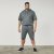 North Latitude 61334 Mjukisshorts Mörkgrön - Mjukisbyxor och -shorts - Mjukisbyxor & Mjukisshorts 2XL-12XL