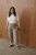 Kaffe Curve Nana Barrel Pants Brindle - Tygbyxor - 