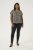 Kaffe Curve Sonna Stanley Topp Svart / Antikvitt Mönster - T-shirts - 