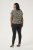 Kaffe Curve Sonna Stanley Topp Svart / Antikvitt Mönster - T-shirts - 