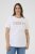 Kaffe Curve June T-shirt Vit - Tryckta T-shirts för dam i stora storlekar - 
