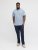 Jack & Jones Brandon T-shirt Himmelsblå - T-shirts - Stora T-shirts - 2XL-14XL