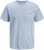 Jack & Jones Brandon T-shirt Himmelsblå - T-shirts - Stora T-shirts - 2XL-14XL