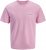 Jack & Jones Brandon T-shirt Rosa - T-shirts - Stora T-shirts - 2XL-14XL