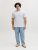 Jack & Jones Archive T-Shirt Vit - T-shirts - Stora T-shirts - 2XL-14XL