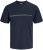 Jack & Jones Cofusion T-shirt Marinblå - T-shirts - Stora T-shirts - 2XL-14XL