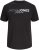 Jack & Jones Blaneo Short Sleeve T-shirt Black - T-shirts - Stora T-shirts - 2XL-14XL