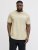 Jack & Jones Blaneo Short Sleeve T-shirt Beige - T-shirts - Stora T-shirts - 2XL-14XL