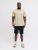 Jack & Jones Blaneo Short Sleeve T-shirt Beige - T-shirts - Stora T-shirts - 2XL-14XL