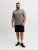 Jack & Jones Oscar T-Shirt Grey - T-shirts med tryck i stora storlekar - T-shirts med tryck i stora storlekar