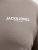 Jack & Jones Oscar T-Shirt Grey - T-shirts med tryck i stora storlekar - T-shirts med tryck i stora storlekar
