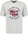 Adamo Motivshirt Comfort Fit College Grey - T-shirts - Stora T-shirts - 2XL-14XL