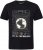North Latitude 53333 Grid Printed T-Shirt Black - T-shirts - Stora T-shirts - 2XL-14XL