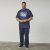 North Latitude 61119 T-Shirt med Tryck Marinblå - T-shirts - Stora T-shirts - 2XL-14XL