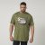 North Latitude 61119 T-Shirt med Tryck Olivgrön - T-shirts - Stora T-shirts - 2XL-14XL