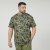 North Latitude 61123 T-Shirt med heltäckande tryck Olivgrön - T-shirts - Stora T-shirts - 2XL-14XL