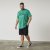 North Latitude 61135 T-Shirt med Tryck Grön - T-shirts - Stora T-shirts - 2XL-14XL
