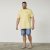 North Latitude 61316 T-Shirt med Tryck Gul - T-shirts - Stora T-shirts - 2XL-14XL