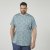 North Latitude 61318 T-Shirt med Heltäckande Tryck Blå - T-shirts - Stora T-shirts - 2XL-14XL